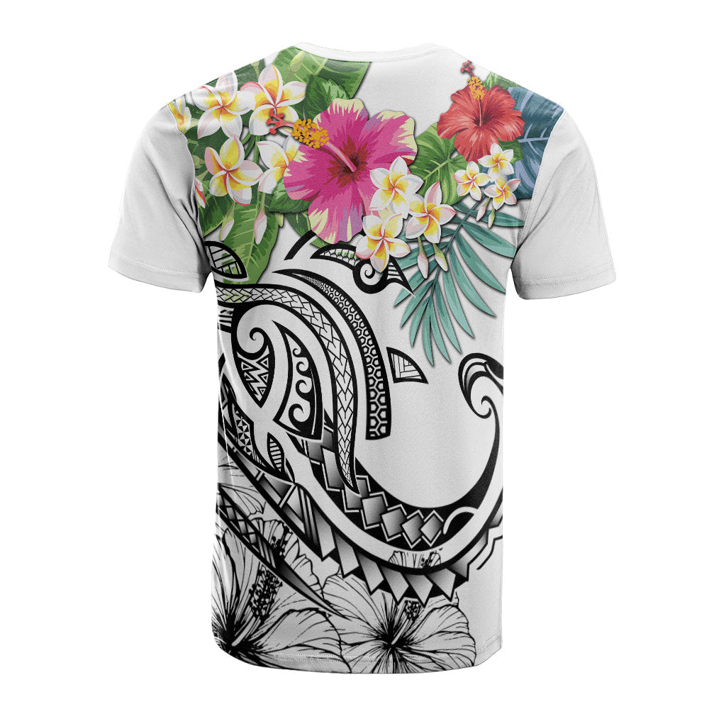 Polynesian T-Shirt Summer Plumeria