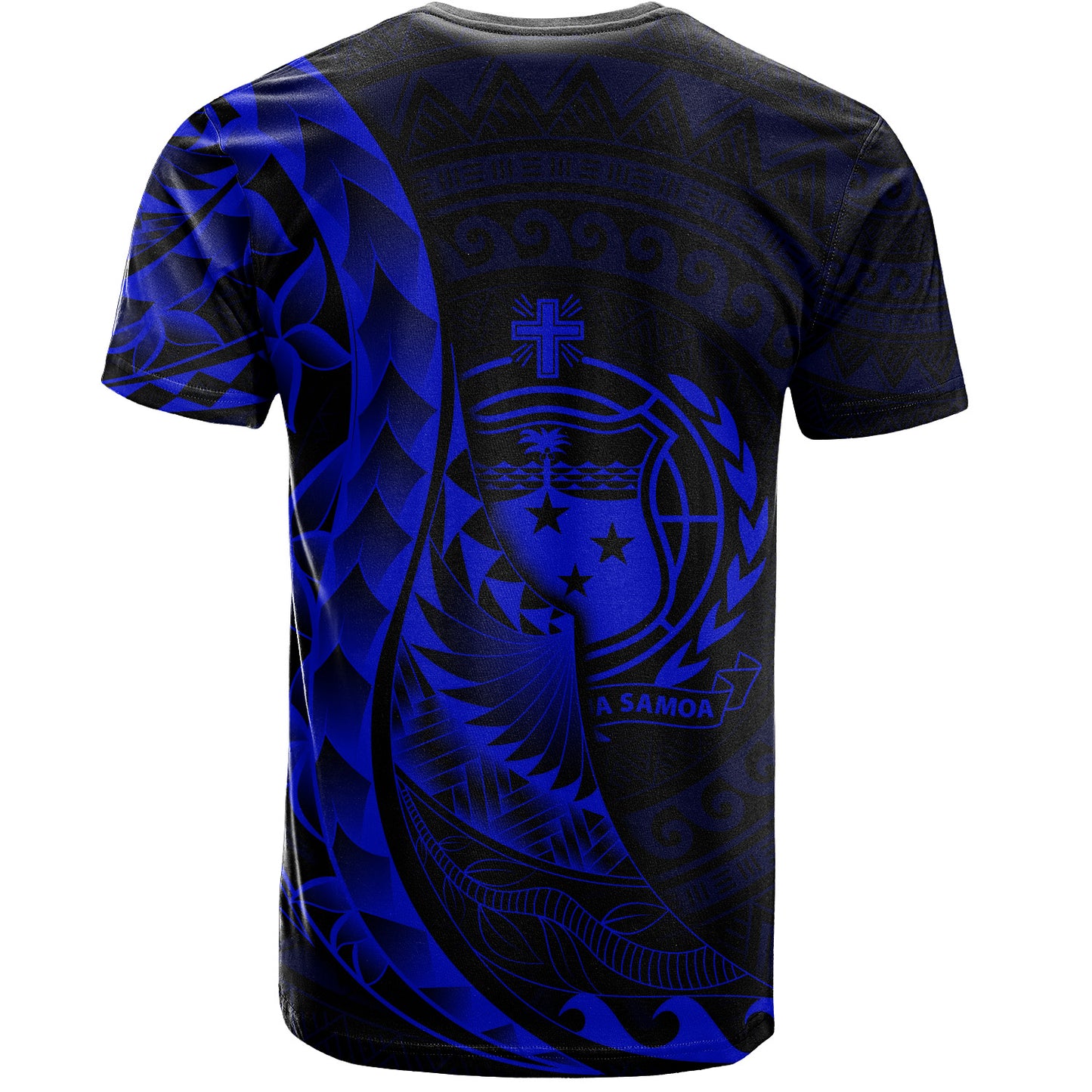 Samoa T-Shirt - Custom Personalised Polynesian Pattern Style