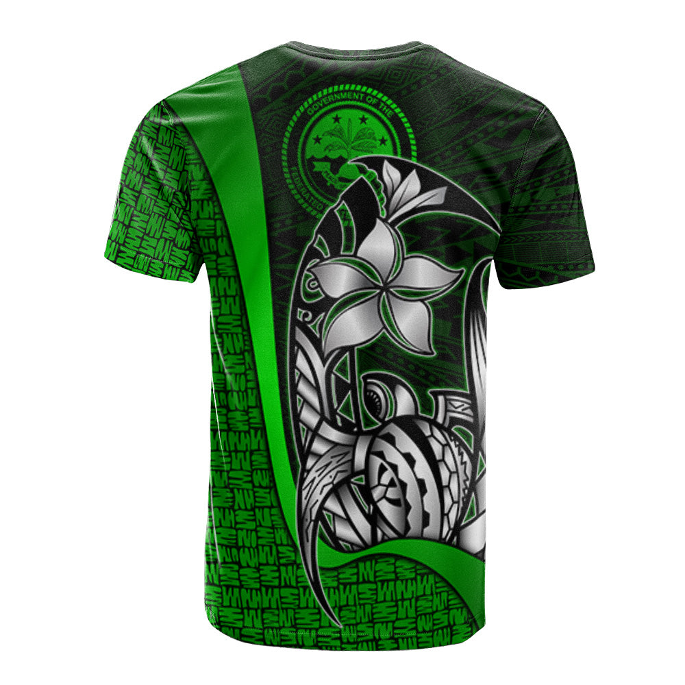 Federated States of Micronesia T-Shirt Turtle with Hook