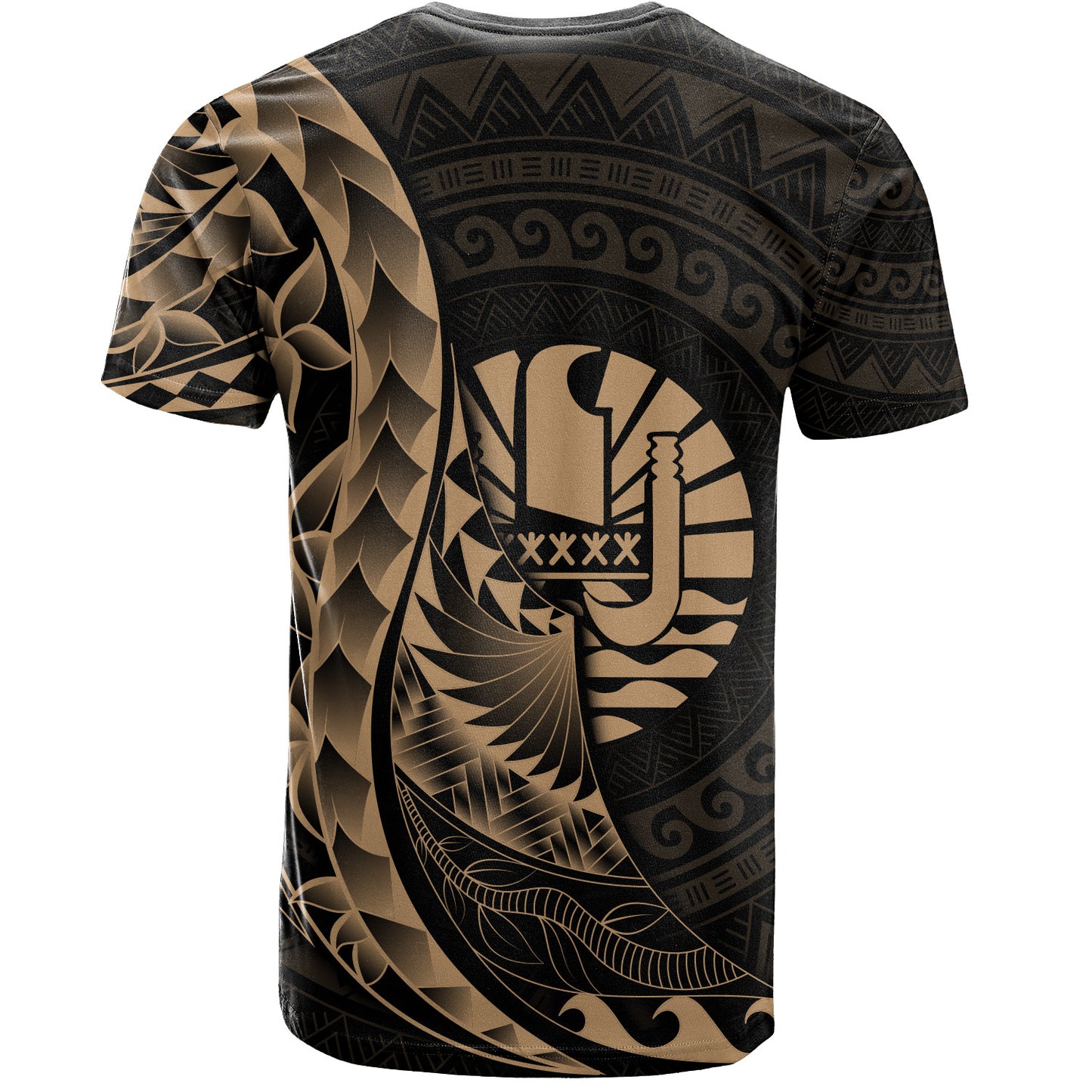 Tahiti T-Shirt - Custom Personalised Polynesian Pattern Style