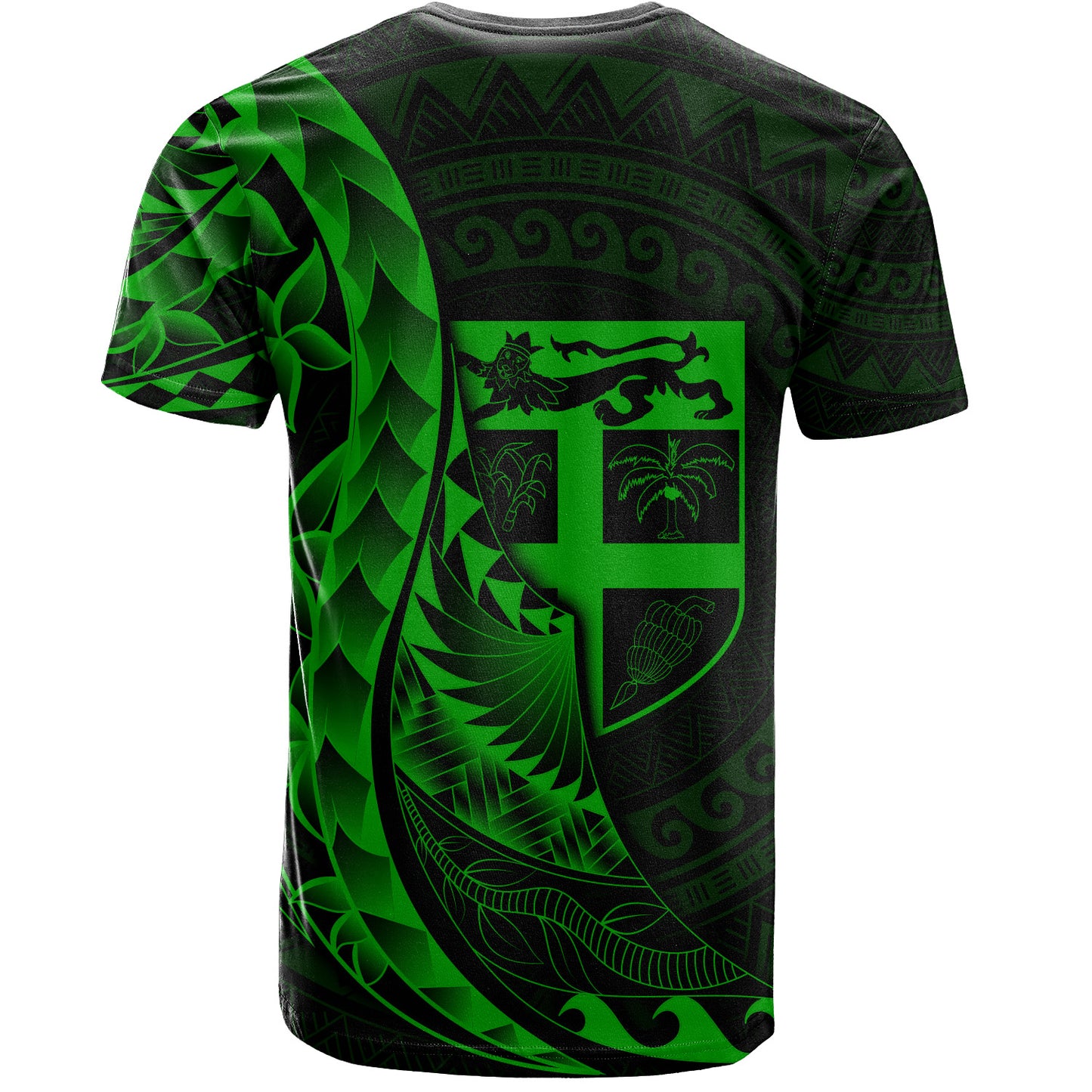 Fiji T-Shirt - Custom Personalised Polynesian Pattern Style