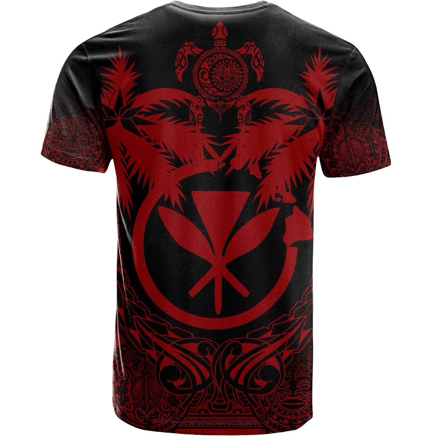 Hawaii T-Shirt Polynesian Coconut