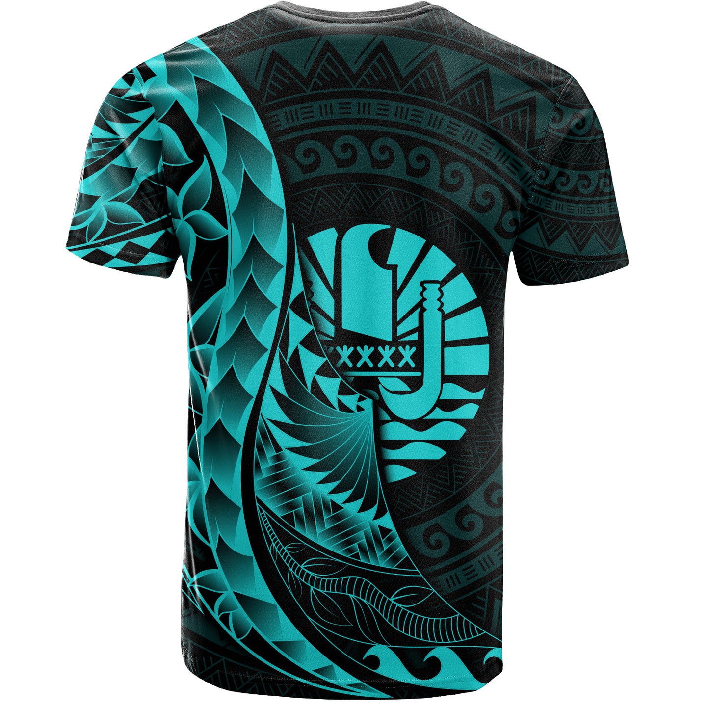 Tahiti T-Shirt - Custom Personalised Polynesian Pattern Style