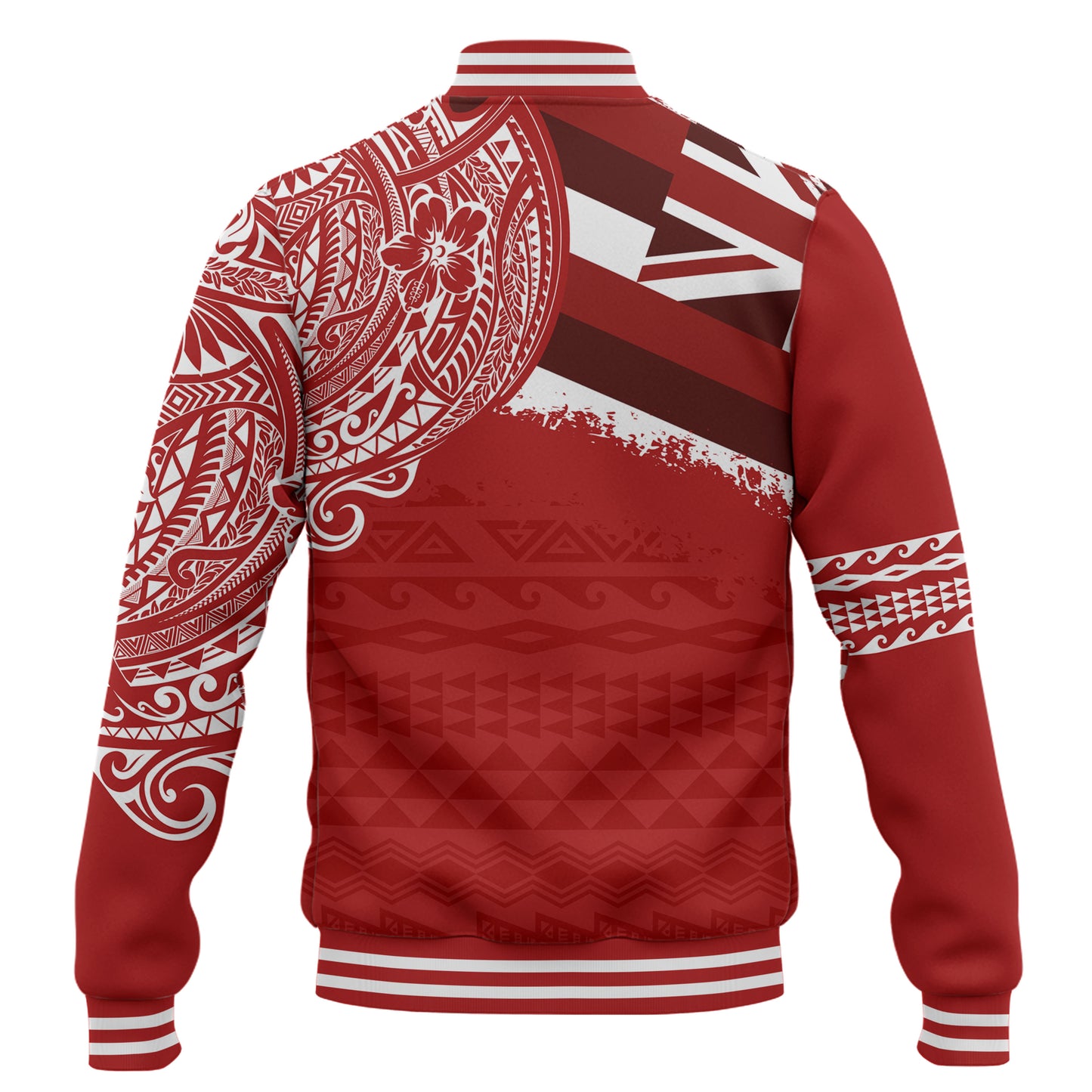 Hawaii Baseball Jacket Lahainaluna High School With Crest Style Ver.1