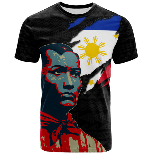 Philippines Filipinos T-Shirt Bonifacio Day Tribal Crack Style