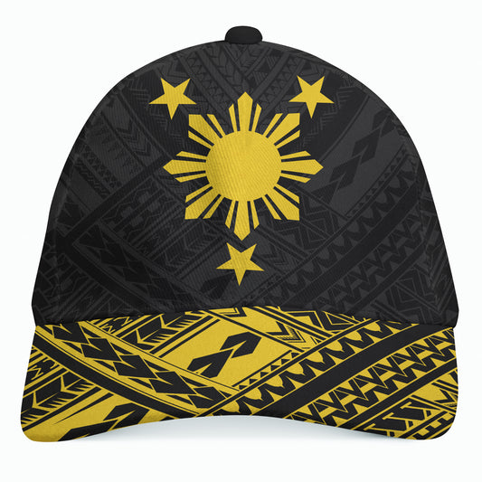 Philippines Cap Tribal Yellow Polynesian Sun Star