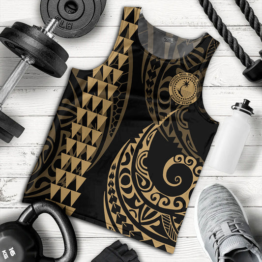Chuuk State Tank Top Kakau Style Ver.1