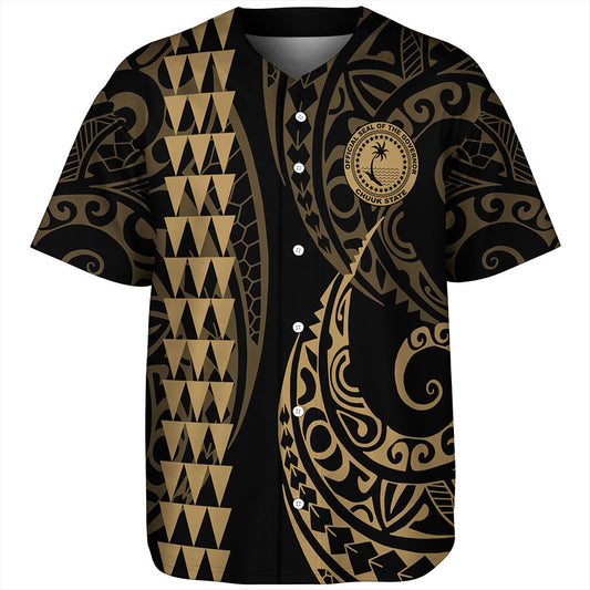 Chuuk State Baseball Shirt Kakau Style Ver.1