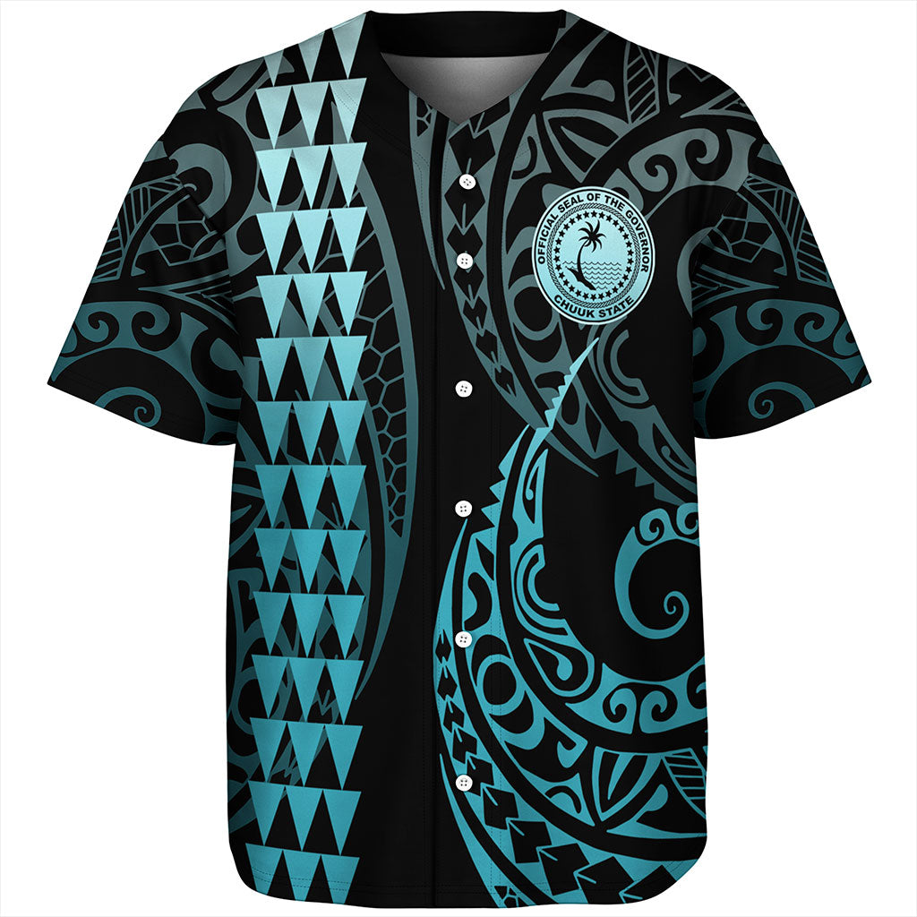 Chuuk State Baseball Shirt Kakau Style Ver.1