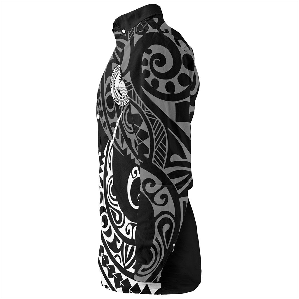 Chuuk State Long Sleeve Shirt Kakau Style Ver.1