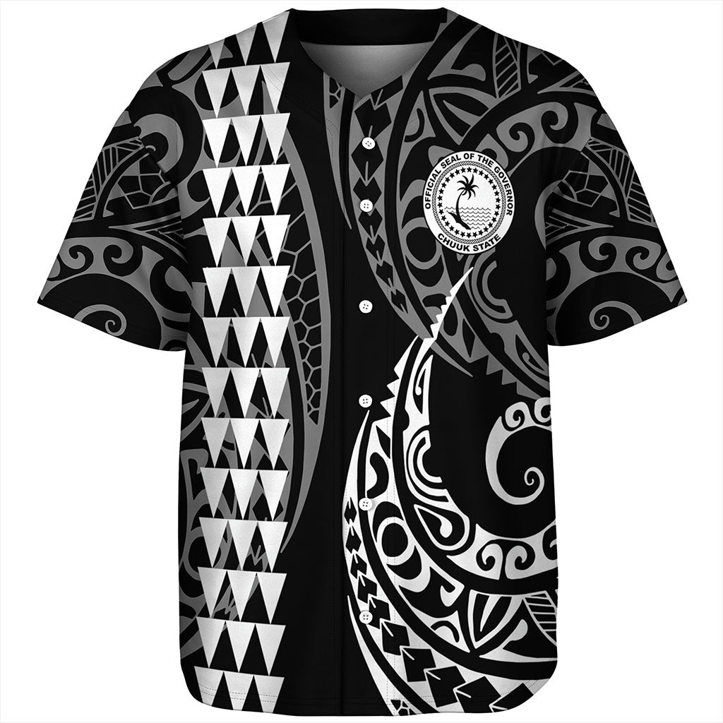 Chuuk State Baseball Shirt Kakau Style Ver.1