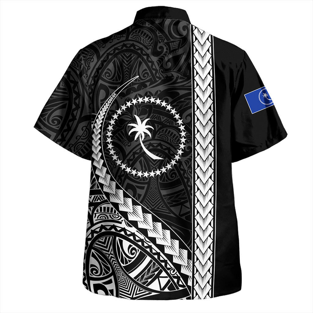 Chuuk State Hawaiian Shirt Tribal Micronesian Coat Of Arms