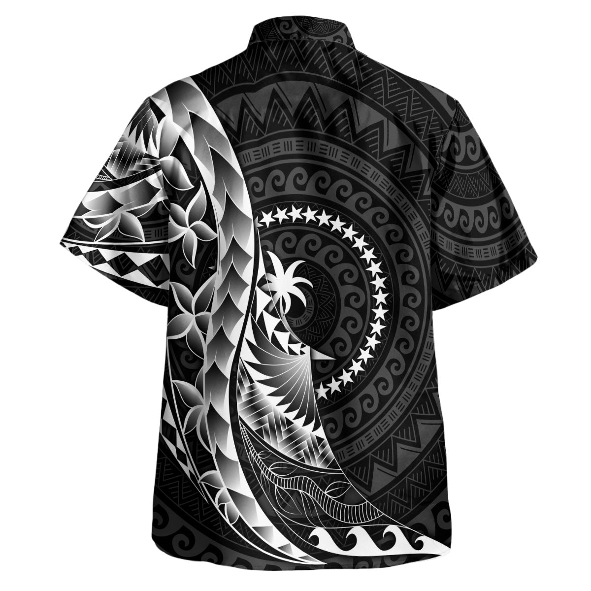 Chuuk Custom Personalised Hawaiian Shirt Polynesian Pattern Style