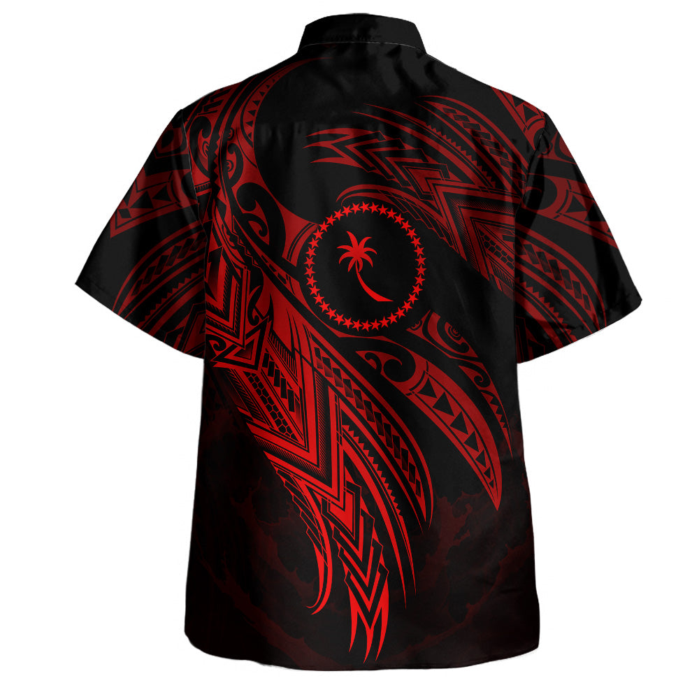 Chuuk State Custom Personalised Hawaiian Shirt Legend Color Version