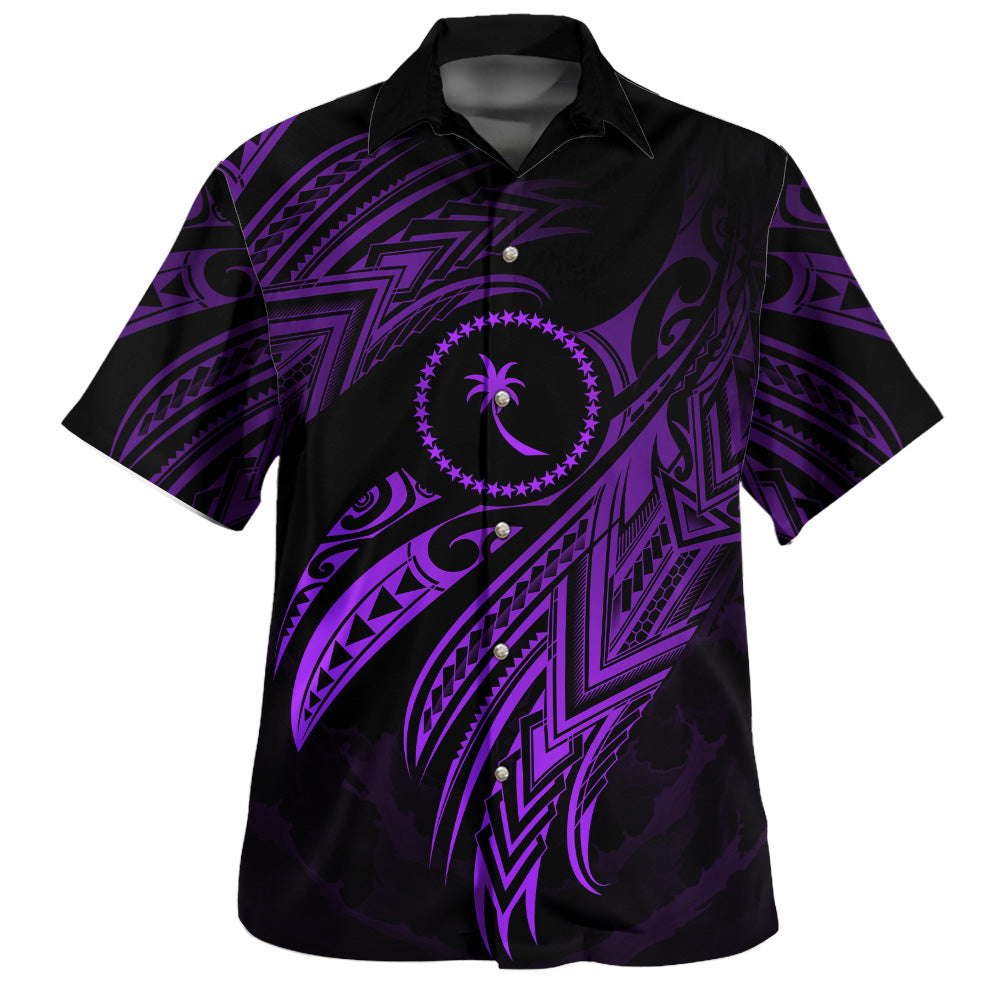 Chuuk State Custom Personalised Hawaiian Shirt Legend Color Version