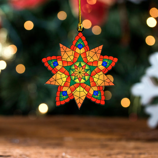 Philippines Filipinos Acrylic And Wooden Ornament Parol