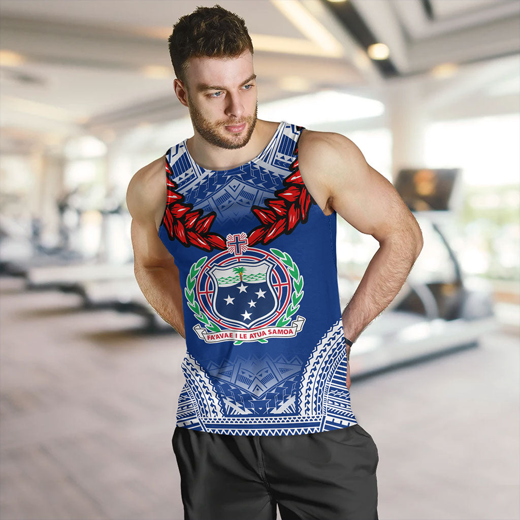 Samoa Tank Top Coat Of Arms Ula Fala Original Style