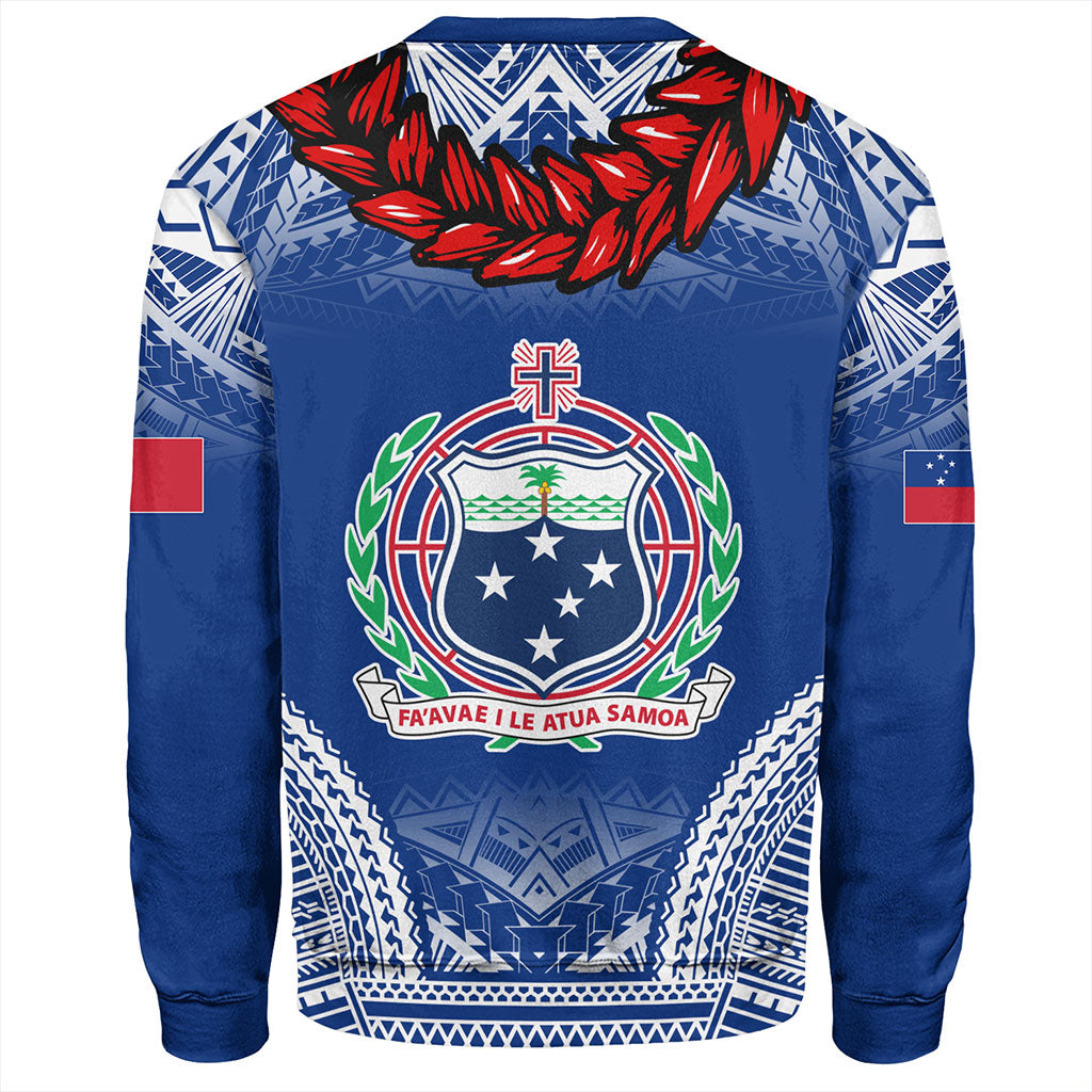 Samoa Sweatshirt Coat Of Arms Ula Fala Original Style