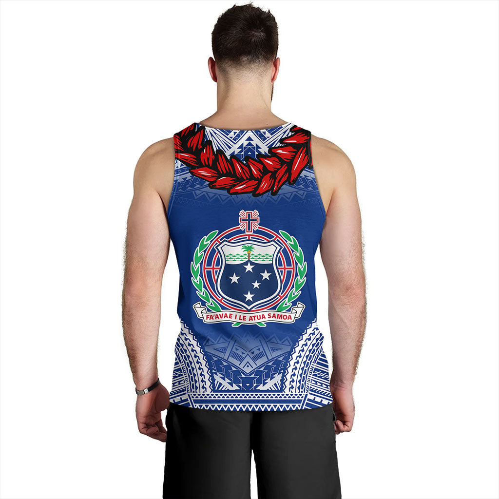 Samoa Tank Top Coat Of Arms Ula Fala Original Style