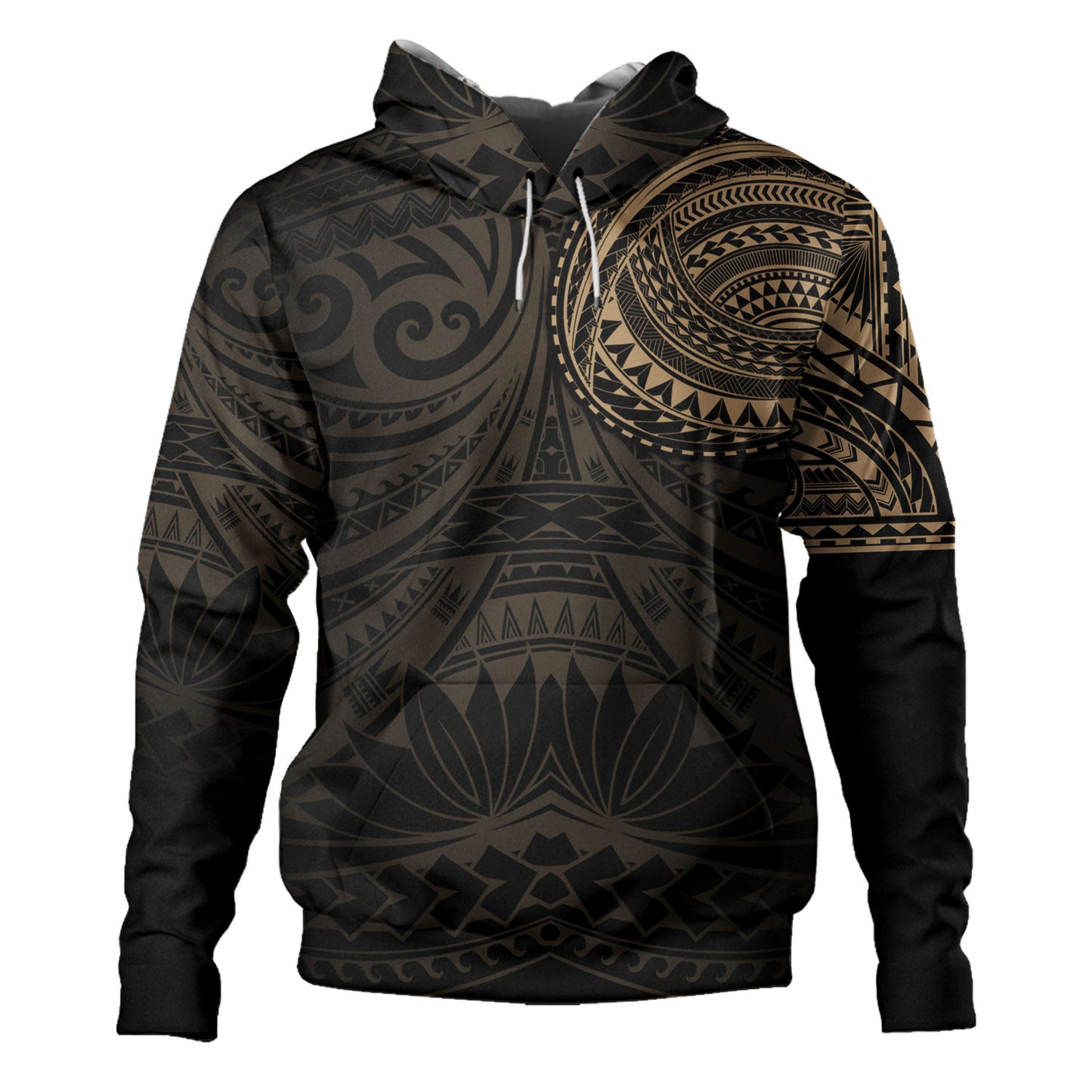 Polynesian Hoodie Polynesian Pattern Special Design