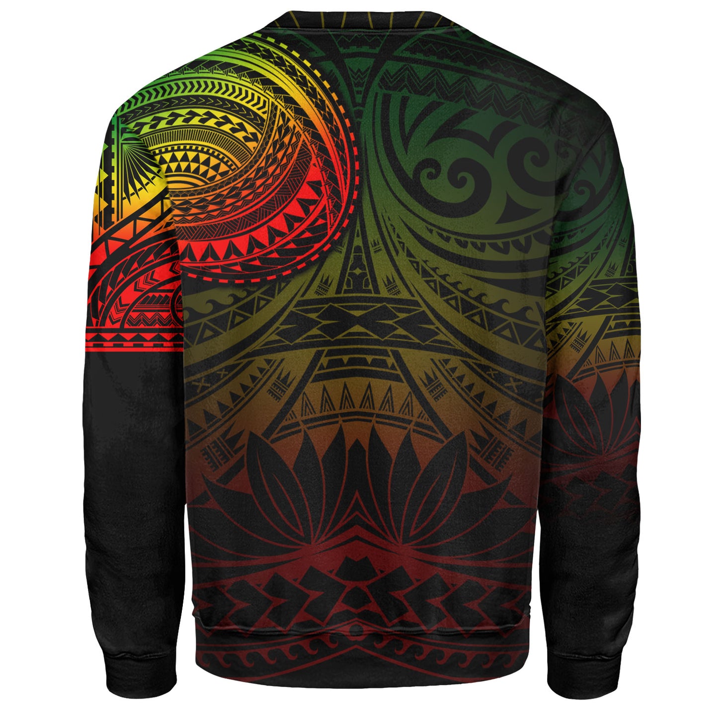Polynesian Sweatshirt Polynesian Pattern Special Design