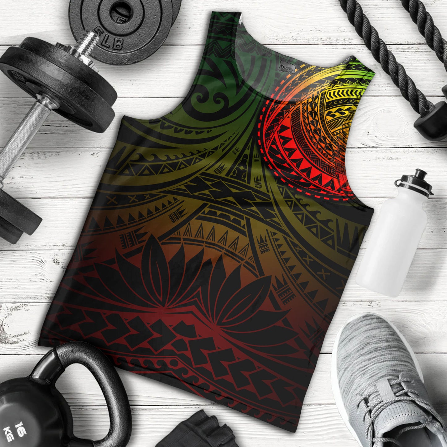 Polynesian Tank Top Polynesian Pattern Special Design