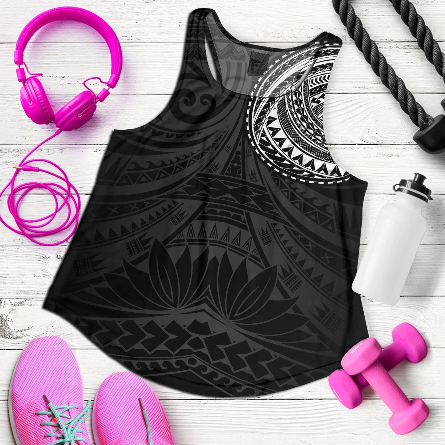 Polynesian Women Tank Polynesian Pattern Special Design