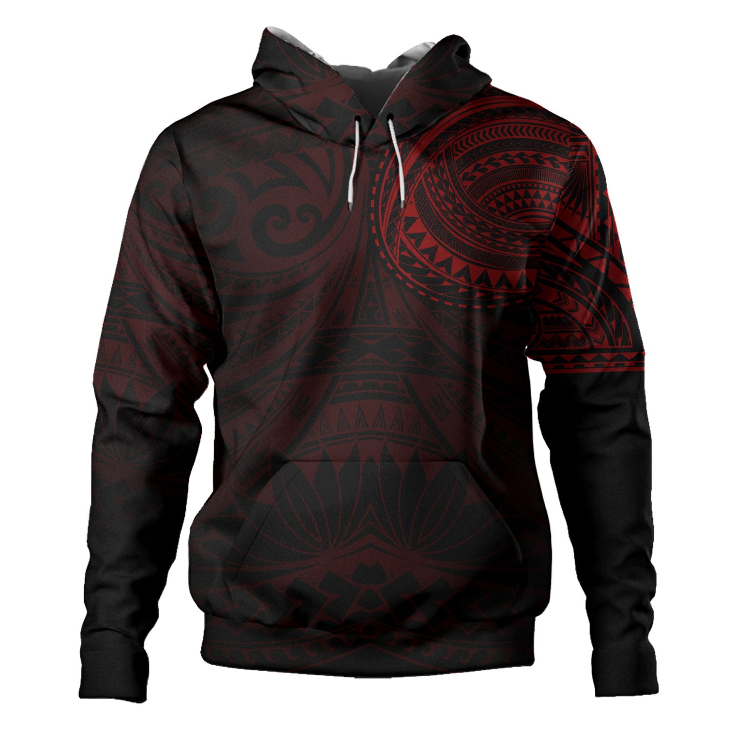 Polynesian Hoodie Polynesian Pattern Special Design