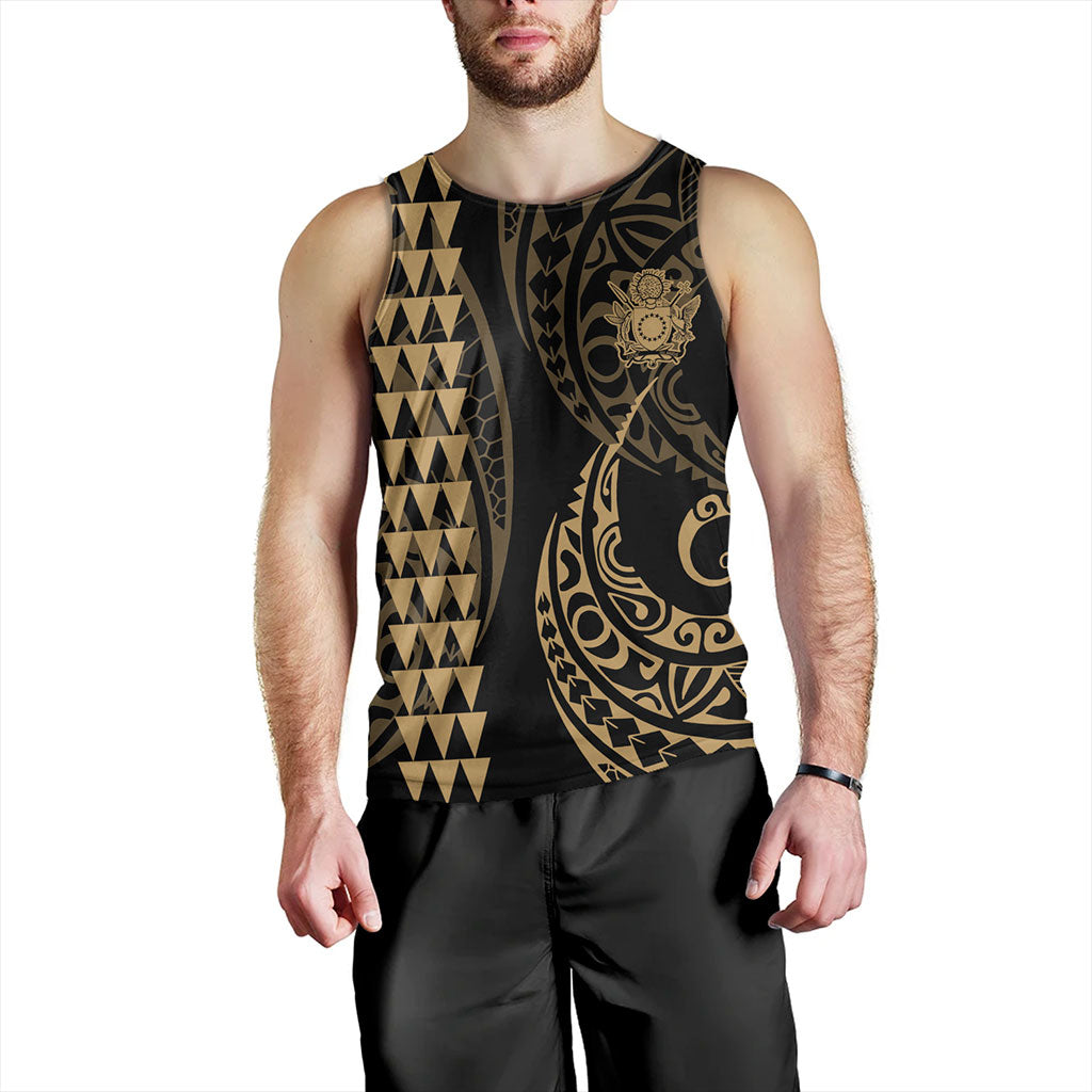 Cook Islands Tank Top Kakau Style Ver.1