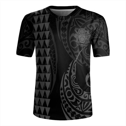 Cook Islands Rugby Jersey Kakau Style