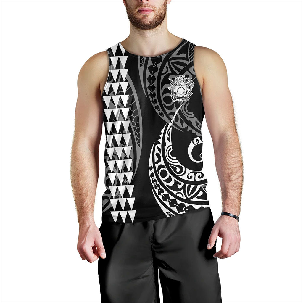 Cook Islands Tank Top Kakau Style Ver.1