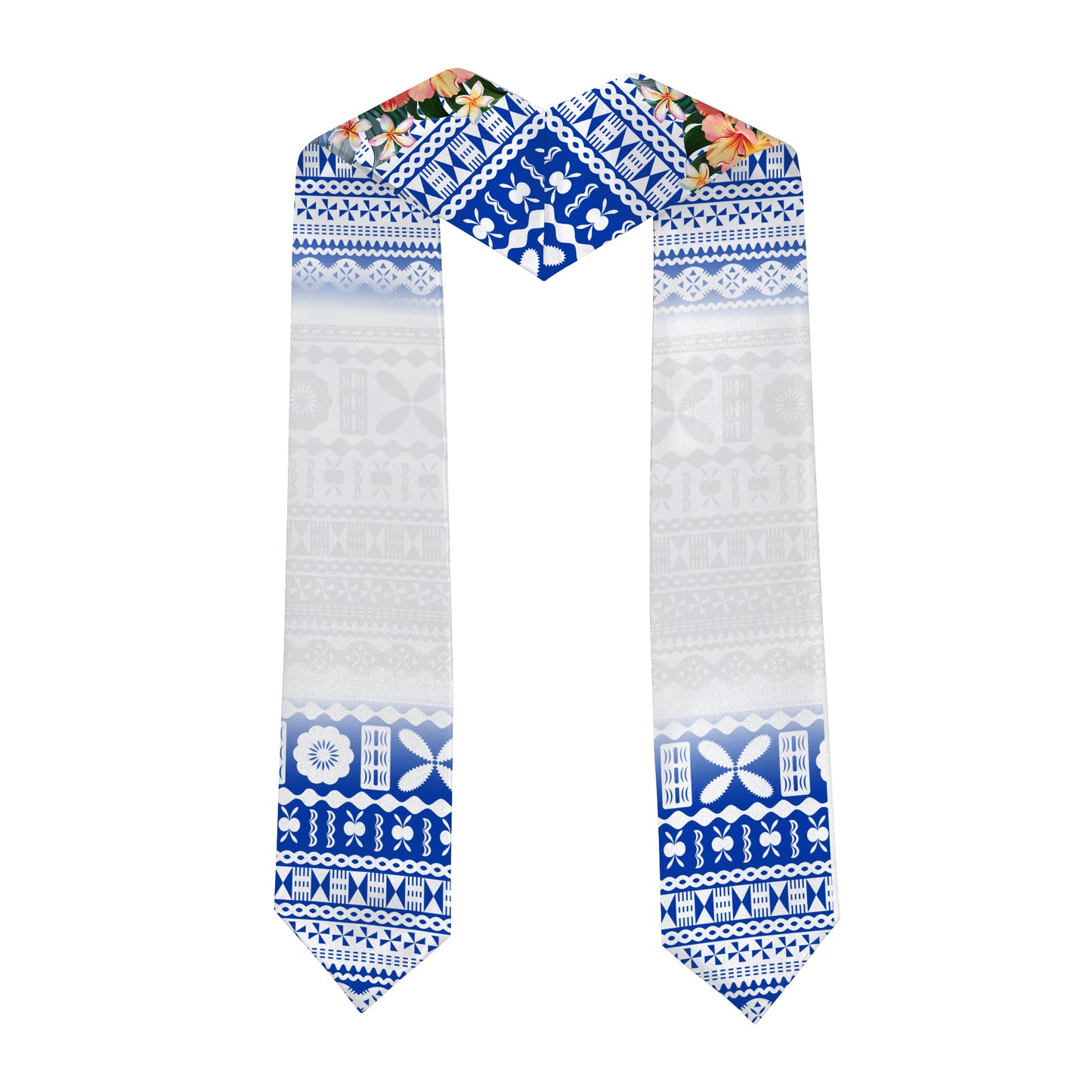 Fiji Graduation Stole Custom Class Of 2026 Tropical Garden Style