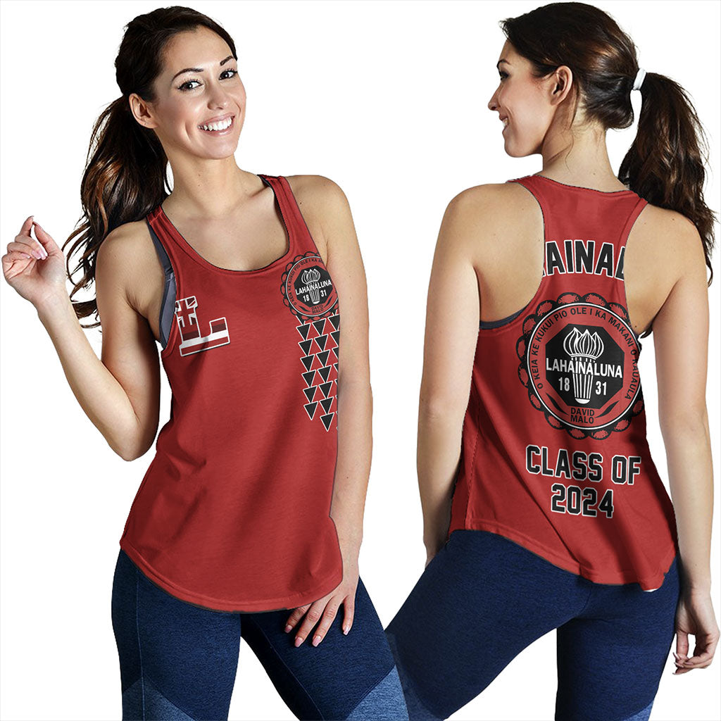 Hawaii Women Tank Custom Your Class Lahainaluna High School