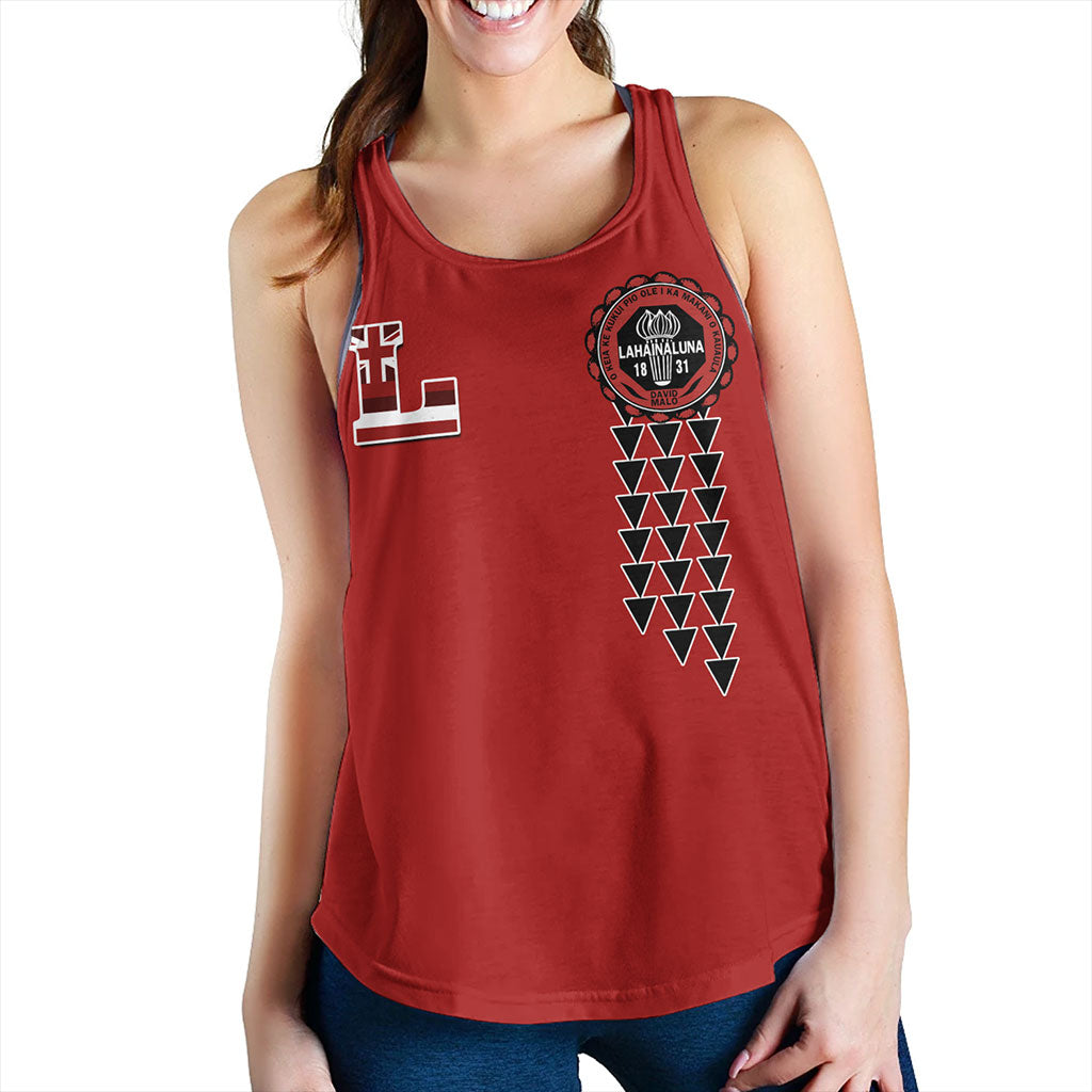 Hawaii Women Tank Custom Your Class Lahainaluna High School
