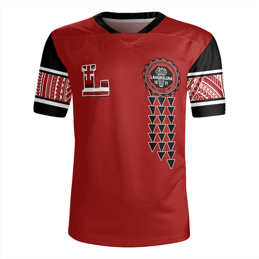 Hawaii Rugby Jersey Custom Your Class Lahainaluna High School
