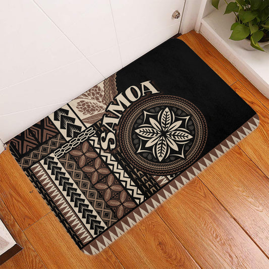 Samoa Door Mat Samoan Siapo Motif Classic Style