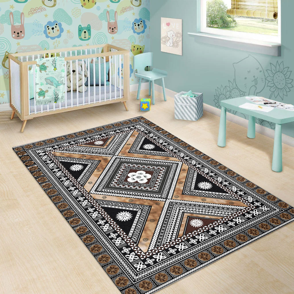 Fiji Area Rug Tapa Massi Cloths