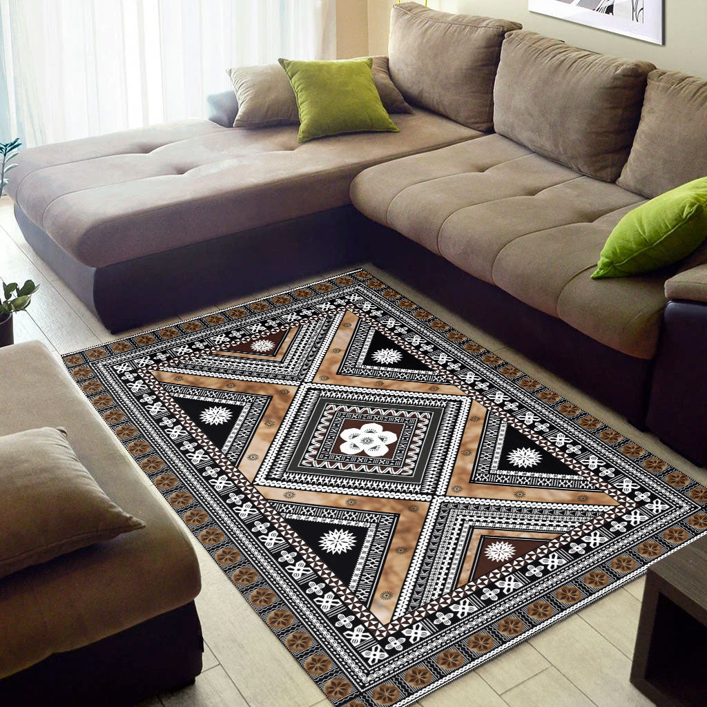 Fiji Area Rug Tapa Massi Cloths