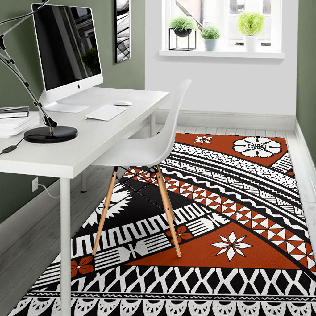 Fiji Area Rug Bula Massi Pattern