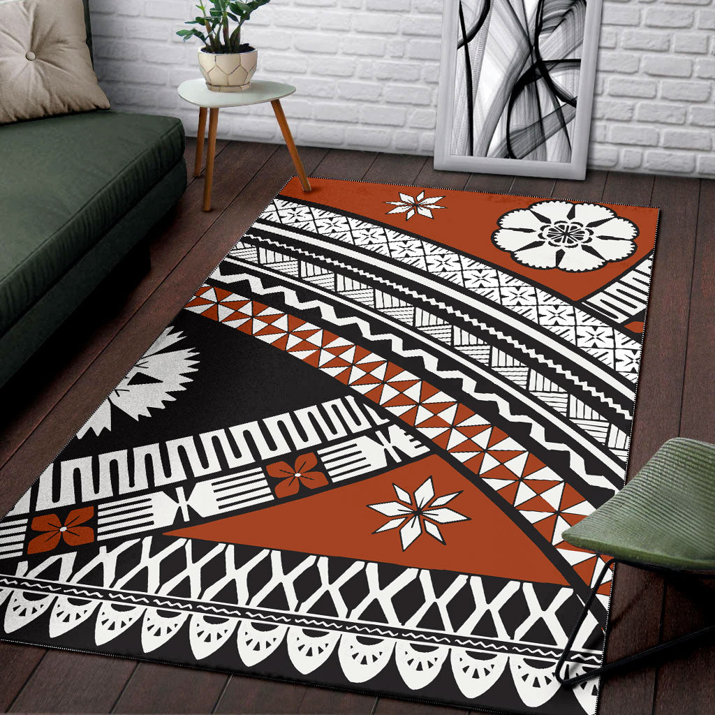 Fiji Area Rug Bula Massi Pattern