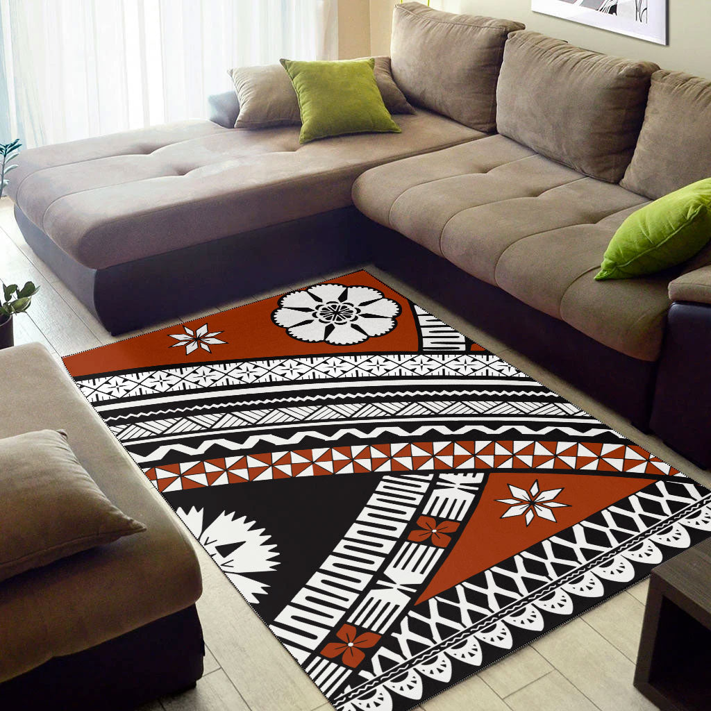 Fiji Area Rug Bula Massi Pattern