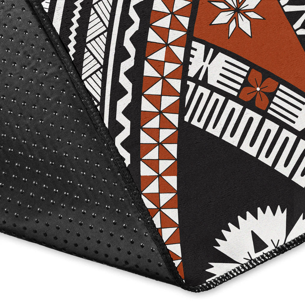 Fiji Area Rug Bula Massi Pattern