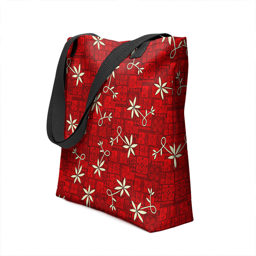 Hawaii Tote Bag Elvis Red Aloha