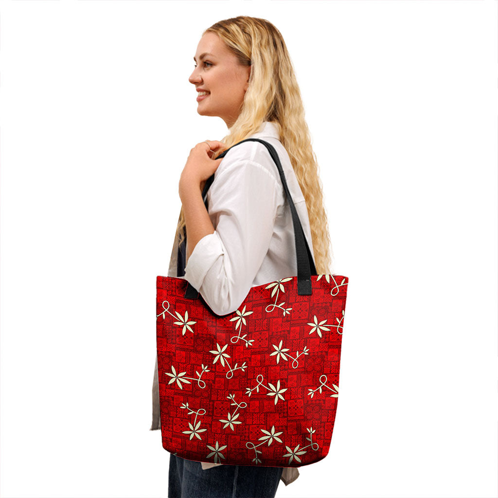 Hawaii Tote Bag Elvis Red Aloha