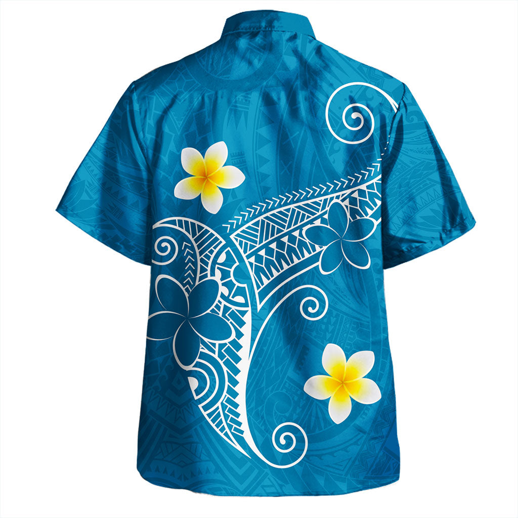 New Caledonia Hawaiian Shirt Polynesia Floral Tribal
