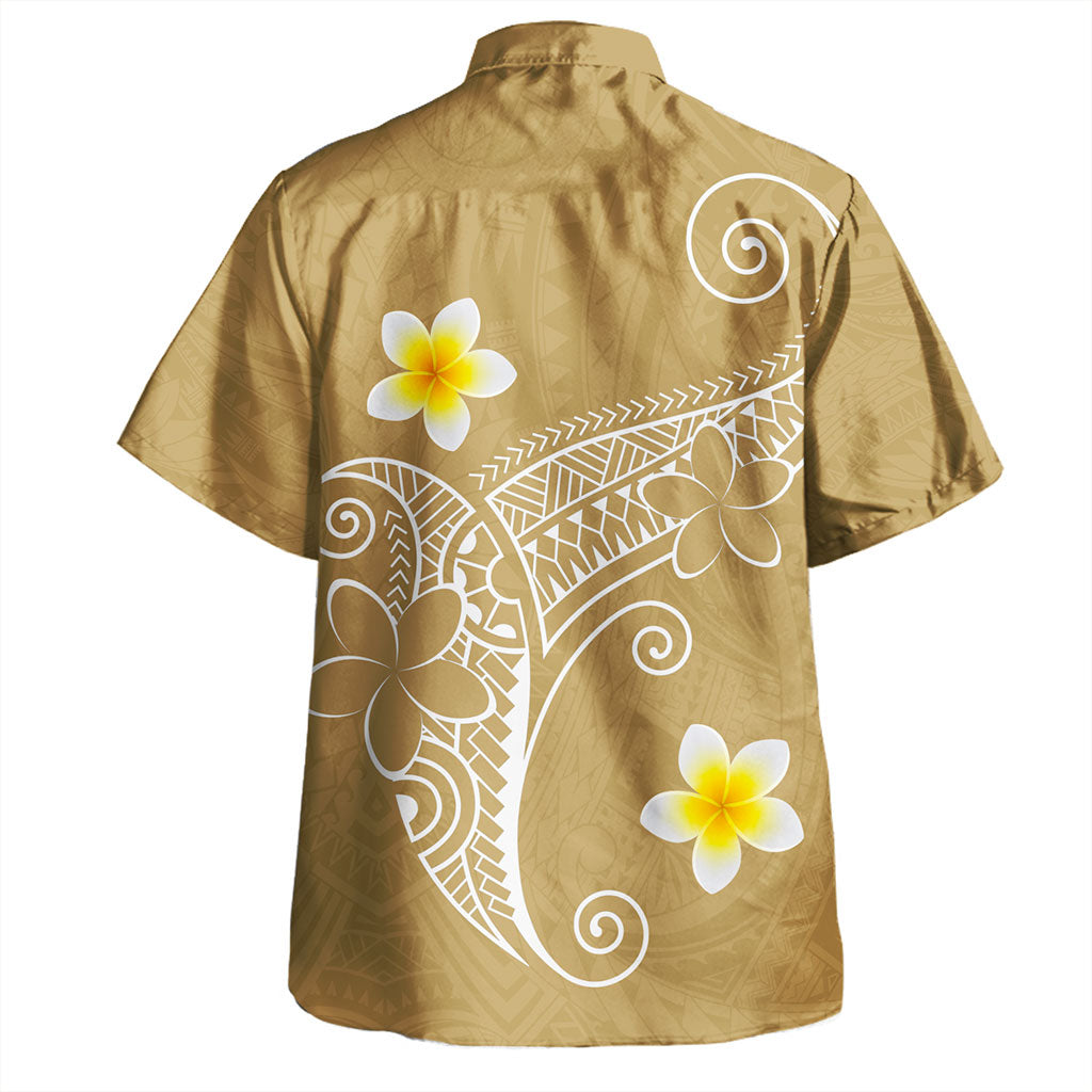 New Caledonia Hawaiian Shirt Polynesia Floral Tribal
