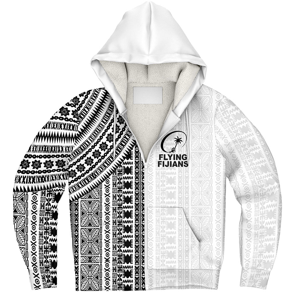 Fiji Sherpa Hoodie Rugby Tribal Half Style