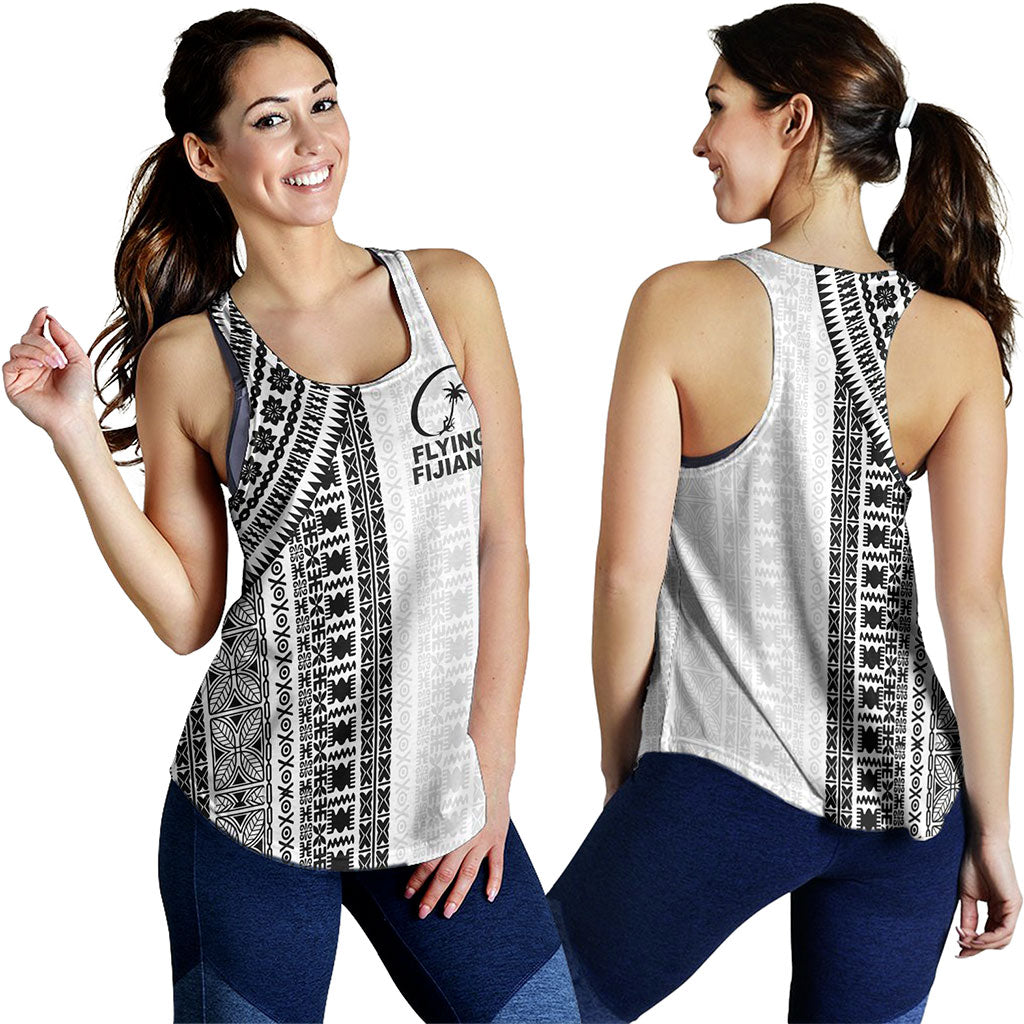 Fiji Women Tank Rugby Tribal Half Style