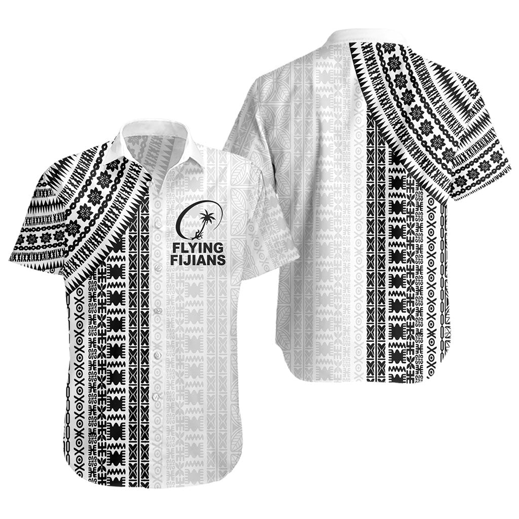 Fiji Short Sleeve Shirt Rugby Tribal Half Style
