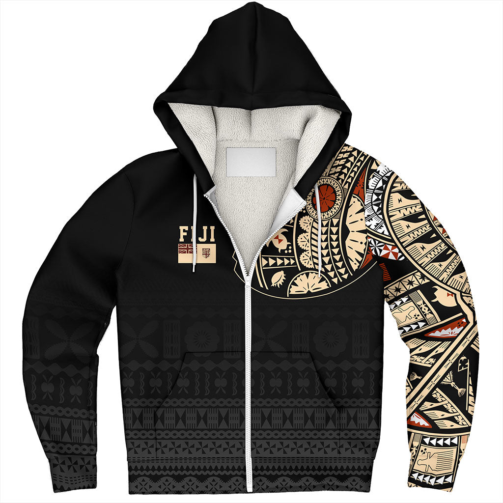 Fiji Sherpa Hoodie Tattoo Bula In My Heart
